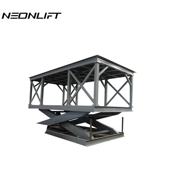 Podzemní hydraulický parkovací výtahový systém